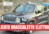 Evade dai domiciliari e all’alt dei Carabinieri tenta la fuga ma viene bloccato a Mosorrofa