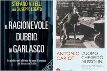 Dai ‘ragionevoli dubbi’ su Garlasco a ‘l’uomo che sfidò Mussolini’, le novità in libreria