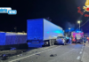 Impatto mortale nella notte a Falerna: auto contro camion, poliziotto deceduto sul colpo