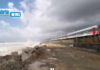 Maltempo, tengono le opere protettive della ferrovia sulla costa tirrenica calabrese