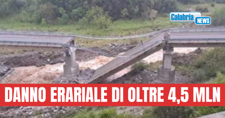 VIDEO-Crollo ponte di Longobucco: Corte dei Conti cita in giudizio quattro soggetti