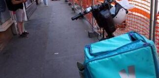 Rider, pm Milano dispone controllo giudiziario per Deliveroo Italy