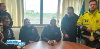 Sopralluogo del capo della ProCiv Ciciliano sulla piana di Sibari colpita dal maltempo