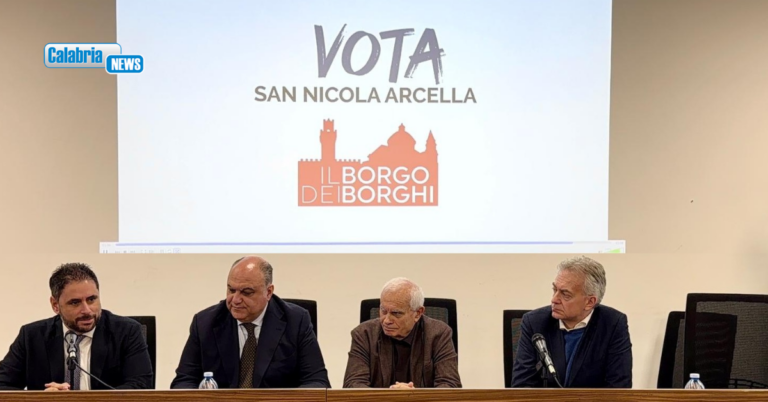 “Borgo dei Borghi 2026”, la Regione al fianco di San Nicola Arcella nella sfida nazionale