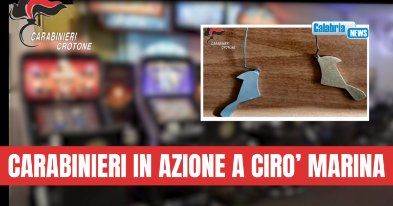 VIDEO-Sequestrato perchè accusato di barare alle slot con metodo del ‘pesciolino’: 6 arresti