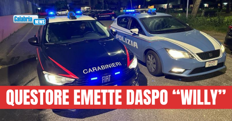 Lamezia, ubriaco minaccia i Carabinieri: scatta il divieto di accesso ai locali pubblici