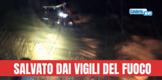 A causa del maltempo uomo resta intrappolato col trattore in un torrente nel Reggino