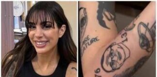 Dopo Sanremo Cleo delle Bambole di Pezza si tatua Carlo Conti: “Mi ha cambiato la vita”