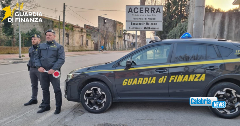VIDEO-Patrimonio di oltre 200 Mln confiscato ad imprenditori di Acerra, sigilli ad immobili a Cosenza