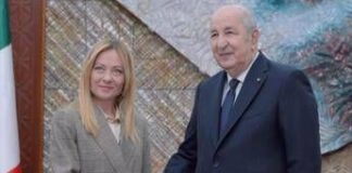 Italia-Algeria, Meloni: “Rafforziamo flusso fornitura gas”