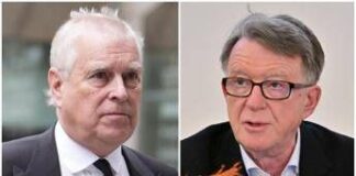 L’ex principe Andrea e Mandelson in accappatoio con Epstein, spunta la prima foto insieme