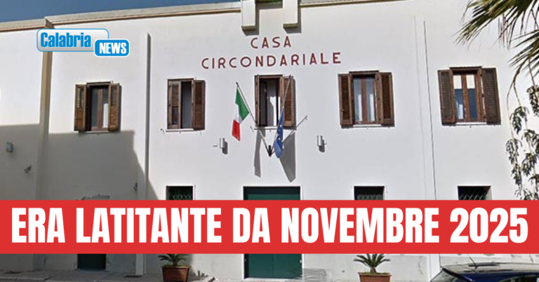 Giuseppe Giorgi si è consegnato in carcere a Locri, era condannato per reati commessi in Belgio