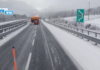 VIDEO-Maltempo, nevicate in Calabria sulle Statali e sulla A2 nel Cosentino e Reggino