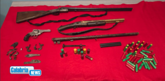 Petilia Policastro, deteneva armi e munizioni illegalmente in casa: denunciato