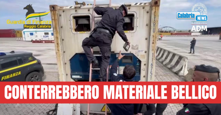 Ispezione Gdf e Agenzia Dogane nel porto di Gioia Tauro su container sospetti per Israele