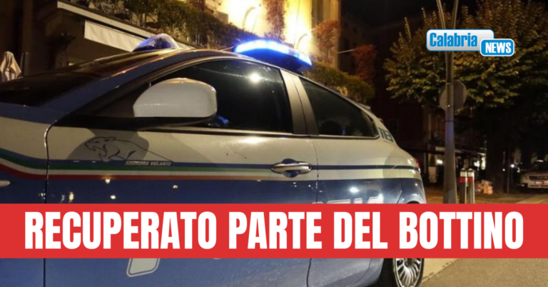 VIDEO-Reggio Calabria, la Polizia arresta i due autori della rapina al ‘Toys Center’