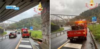 Maltempo, numerosi interventi dei Vigili del fuoco sull’intero territorio calabrese