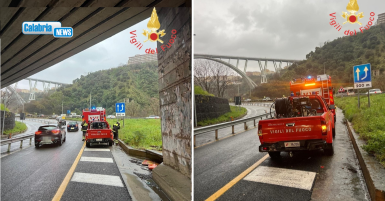 Maltempo, numerosi interventi dei Vigili del fuoco sull’intero territorio calabrese