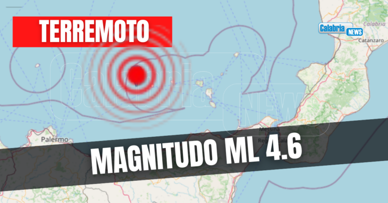 Sciame sismico alle Eolie: stanotte la terra ha tremato anche a Reggio Calabria