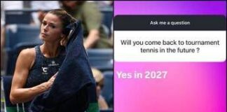 Camila Giorgi di nuovo in campo dopo il ritiro: “Nel 2027 torno a giocare tornei Wta”