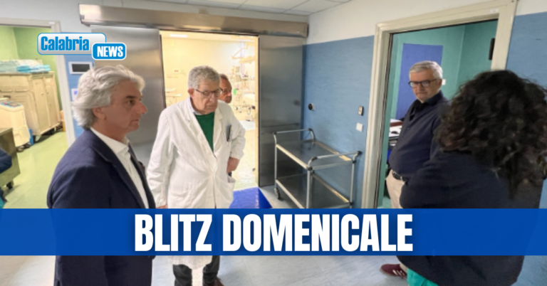 Verifica criticità e priorità da individuare: il Commissario Asp De Salazar all’Ospedale di Cetraro