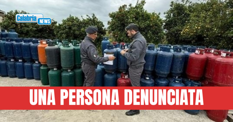 Nel Cosentino la Guardia di Finanza sequestra 261 bombole di gpl detenute irregolarmente