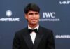 Laureus Awards, beffato Sinner: Alcaraz sportivo dell’anno