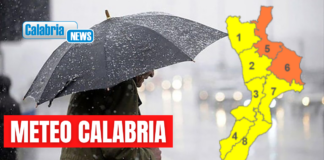 Il maltempo non lascia la Calabria: giovedì allerta arancione su zone ioniche settentrionali