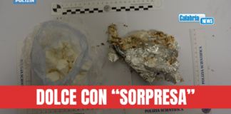 VIDEO-Arrestato a Pizzo mentre trasportava in auto due etti di cocaina nascosti in “profitterol”