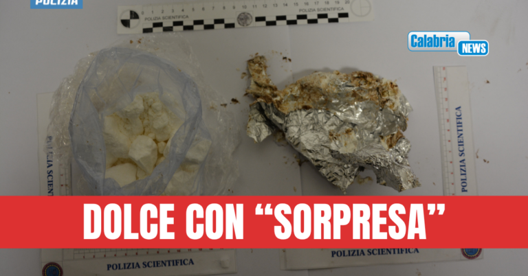 VIDEO-Arrestato a Pizzo mentre trasportava in auto due etti di cocaina nascosti in “profitterol”