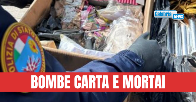 Polizia di Gioia Tauro sequestra oltre 500 chili di materiale esplodente: arrestato 54enne