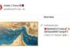 Stretto di Hormuz diventa ‘Stretto di Trump’: la nuova mappa condivisa su Truth