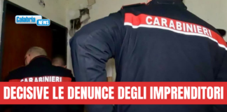 Due fermi nella Locride per tentata estorsione aggravata dal metodo mafioso