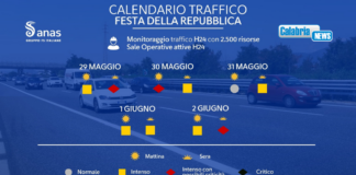 Il lungo Ponte del 2 giugno anticipa la stagione estiva: Previsto traffico intenso anche su A2 e Statali Calabria