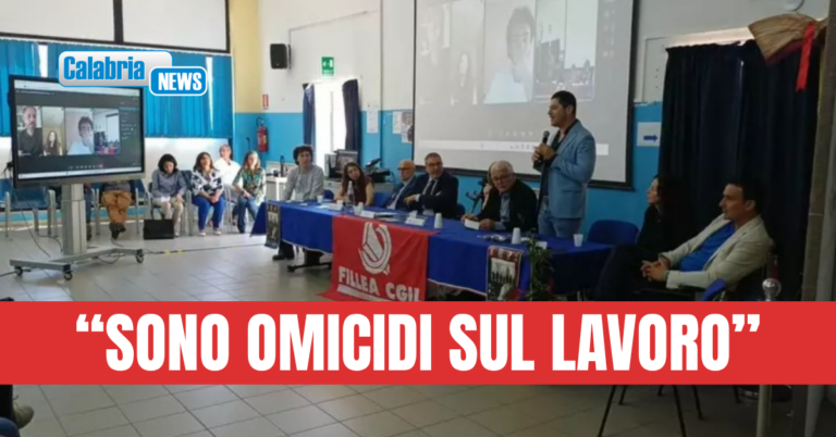 Vedova operaio morto a Frascineto schiacciato da lastra di cemento, “siamo noi condannati all’ergastolo”