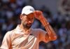 Djokovic, furia contro… un cameraman: cos’è successo con Fonseca