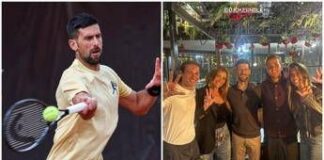 Djokovic, omaggio a Mihajlovic: cena a Roma con la famiglia