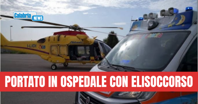 Fuscaldo, grave incidente sul lavoro: operaio 51enne di Lamezia cade da tetto edificio