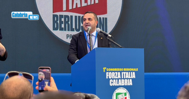 Lamezia, concluso il primo congresso regionale di Forza Italia, Cannizzaro riconfermato segretario