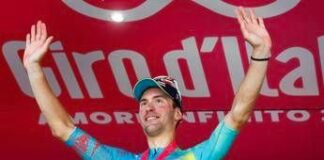 Giro d’Italia, Bettiol vince la 13esima tappa: Eulalio sempre in rosa