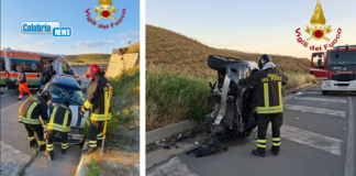 Incidente sulla SS106 nei pressi di Cutro, due feriti in codice rosso