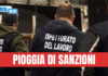 Controlli sul lavoro nel Cosentino: irregolarità in 18 imprese edili su 19 e in nove lidi-stabilimenti balneari su 10