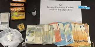Lungro, sequestrati droga e 35mila euro in contanti: arrestato 30enne incensurato