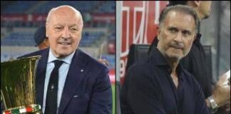 Marotta risponde a Cardinale: “Auguro al Milan lo stesso percorso dell’Inter”