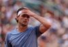 Roland Garros, cade il primo big: Fritz eliminato all’esordio
