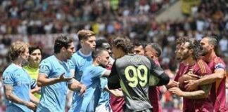 Roma-Lazio, espulsi Rovella e Wesley per rissa: cos’è successo all’Olimpico