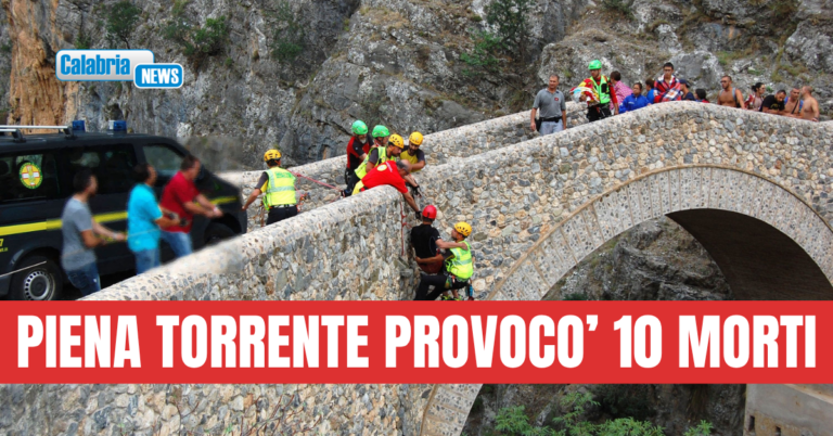 Per la strage nelle gole del “Raganello” nel 2018 , condannati il sindaco di Civita e la guida turistica