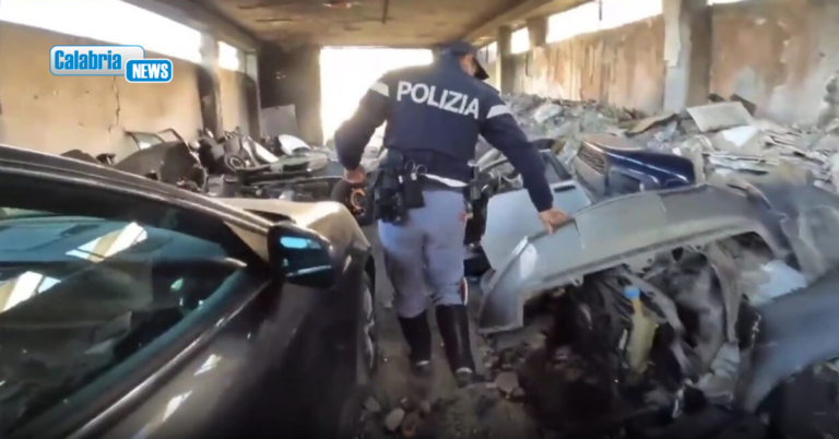Scoperto nel Vibonese deposito di auto rubate e pezzi di ricambio: una denuncia per ricettazione