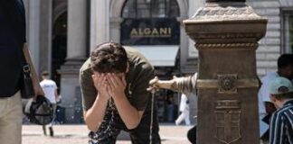 Continua l’ascesa dell’afa, oggi bollino rosso per caldo in 17 città