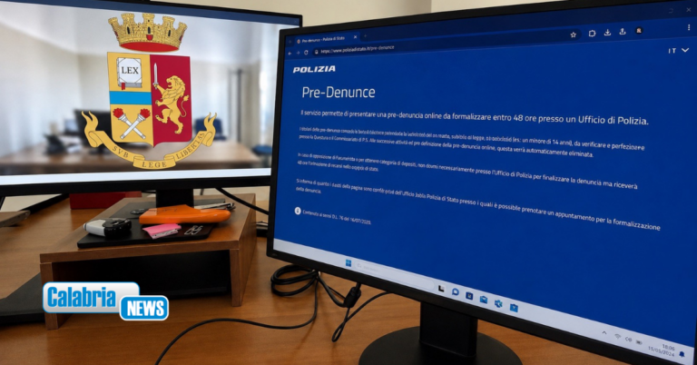 Denunce online: prosegue in via sperimentale il nuovo servizio della Polizia. Disponibile anche nell’app IO